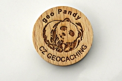 czech wood geocoin 34