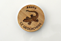 czech wood geocoin 4