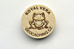 czech wood geocoin 43