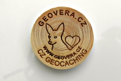 czech wood geocoin 46