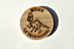 czech wood geocoin 69